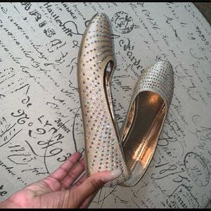 Rhinestone flats (I TAKE CASHAPP)